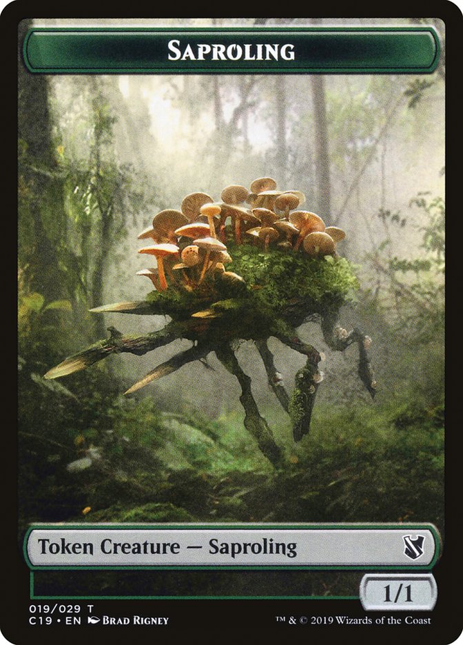 Saproling Token [Commander 2019 Tokens] | Total Play