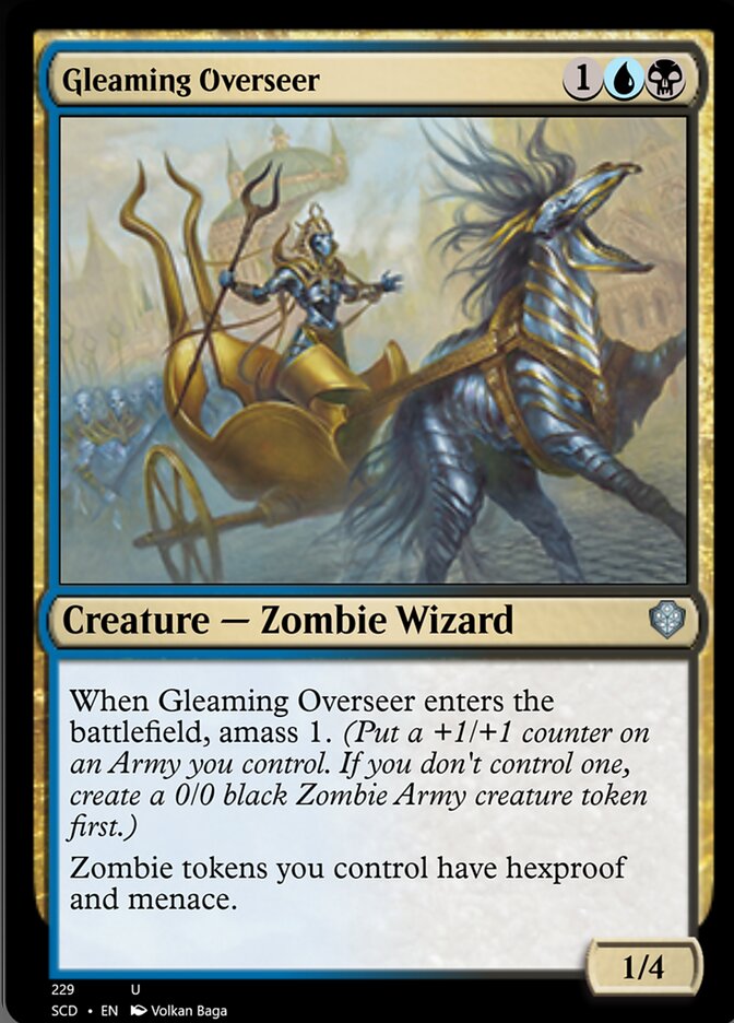 Gleaming Overseer [Starter Commander Decks] | Total Play