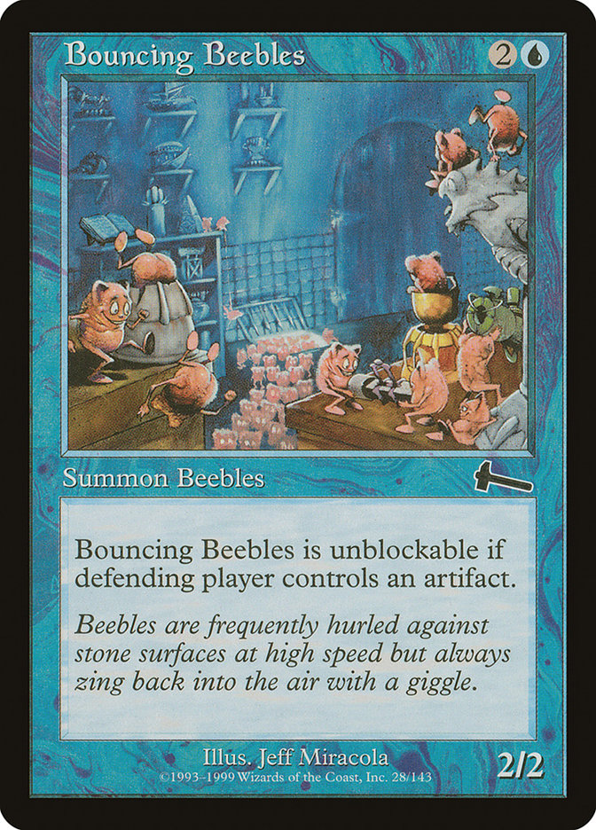 Bouncing Beebles [Urza's Legacy] | Total Play