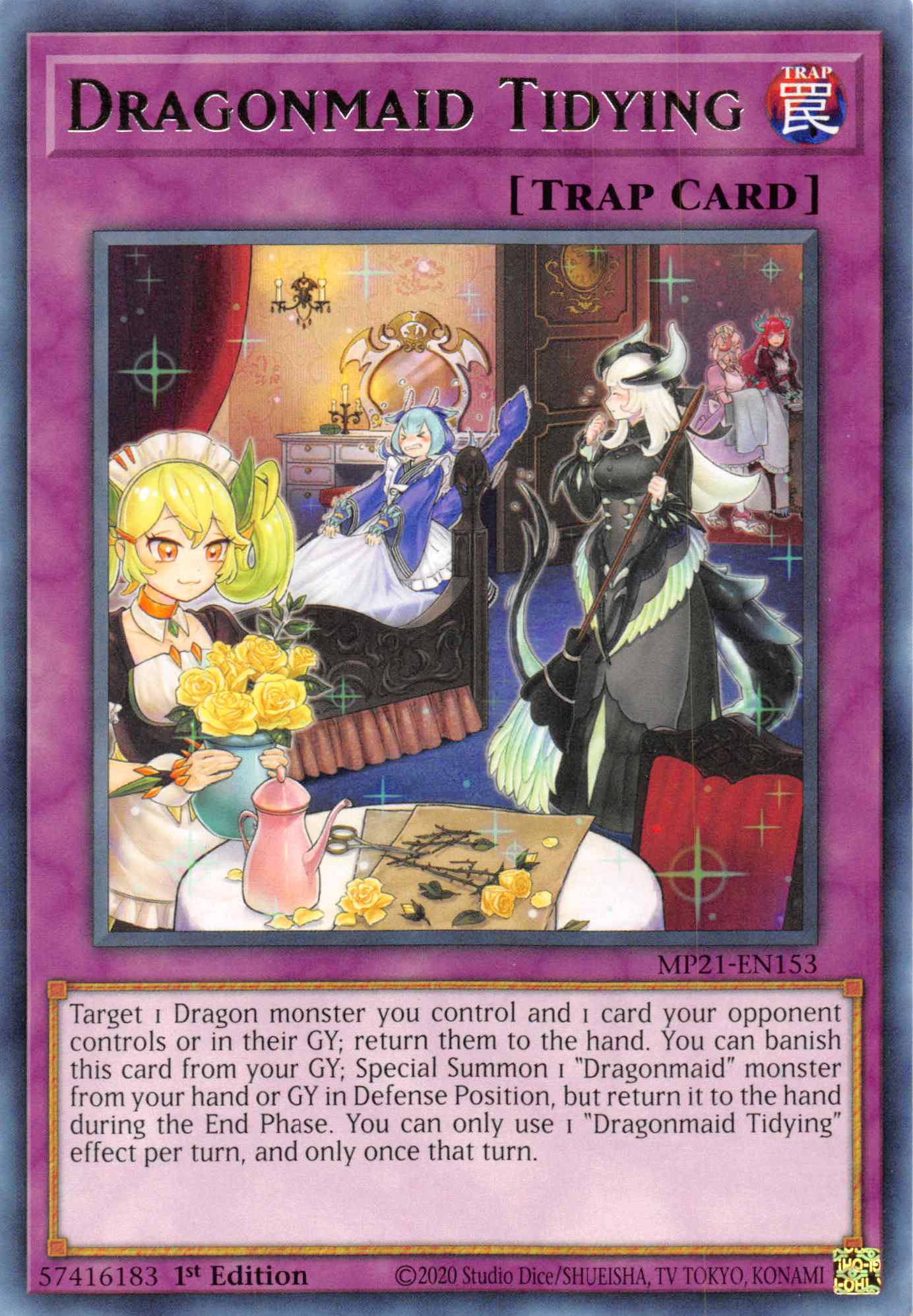 Dragonmaid Tidying [MP21-EN153] Rare | Total Play