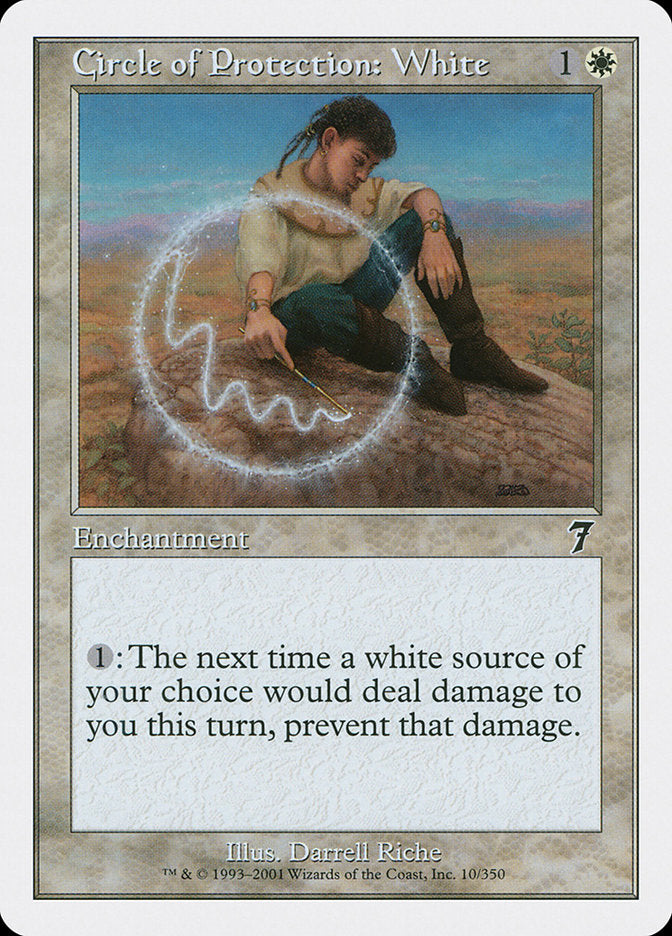 Circle of Protection: White [Seventh Edition] | Total Play