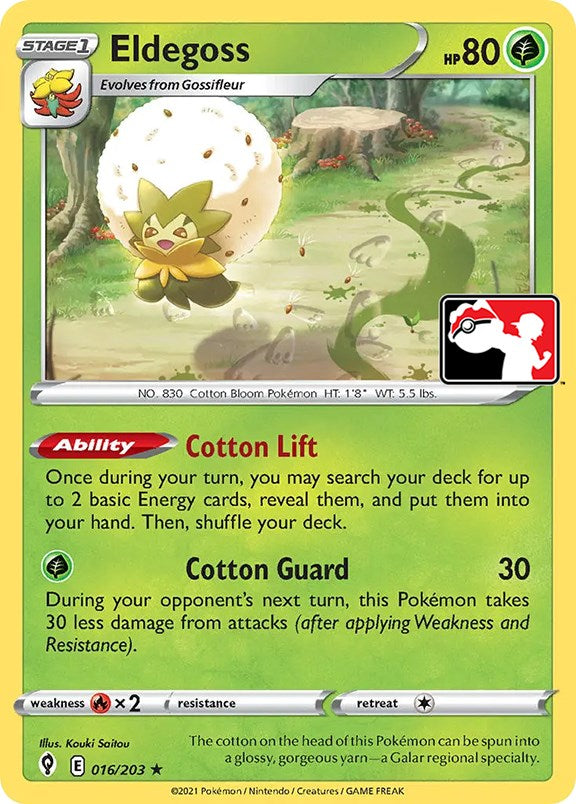 Eldegoss (016/203) [Prize Pack Series One] | Total Play