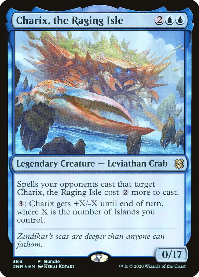 Charix, the Raging Isle (386) [Zendikar Rising Promos] | Total Play