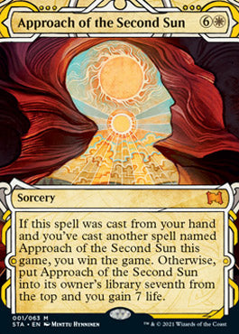 Approach of the Second Sun (Foil Etched) [Strixhaven: School of Mages Mystical Archive] | Total Play