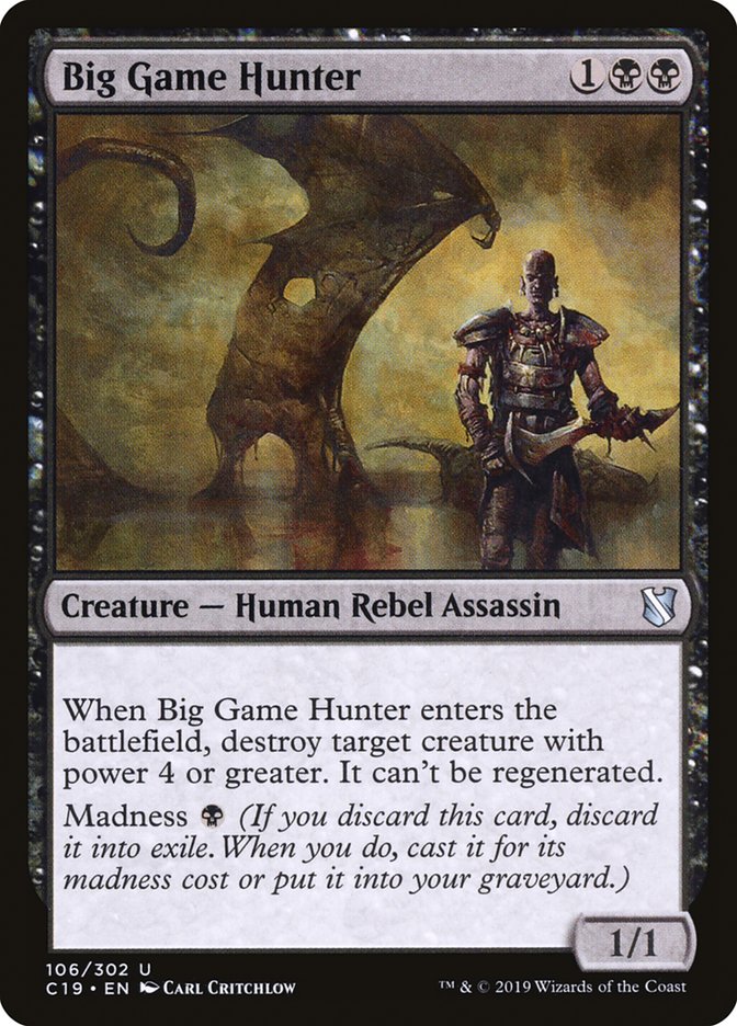 Big Game Hunter [Commander 2019] | Total Play