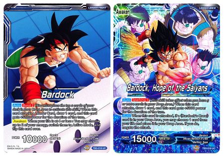 Bardock // Bardock, Hope of the Saiyans (Giant Card) (TB3-018) [Oversized Cards] | Total Play