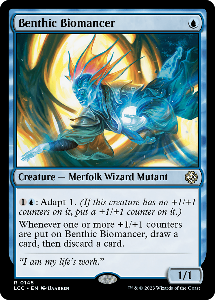 Benthic Biomancer [The Lost Caverns of Ixalan Commander] | Total Play