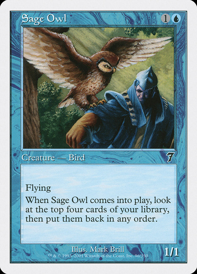 Sage Owl [Seventh Edition] | Total Play