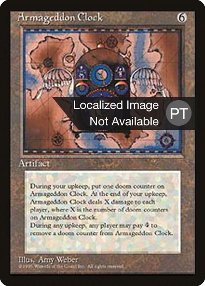 Armageddon Clock [Fourth Edition (Foreign Black Border)] | Total Play