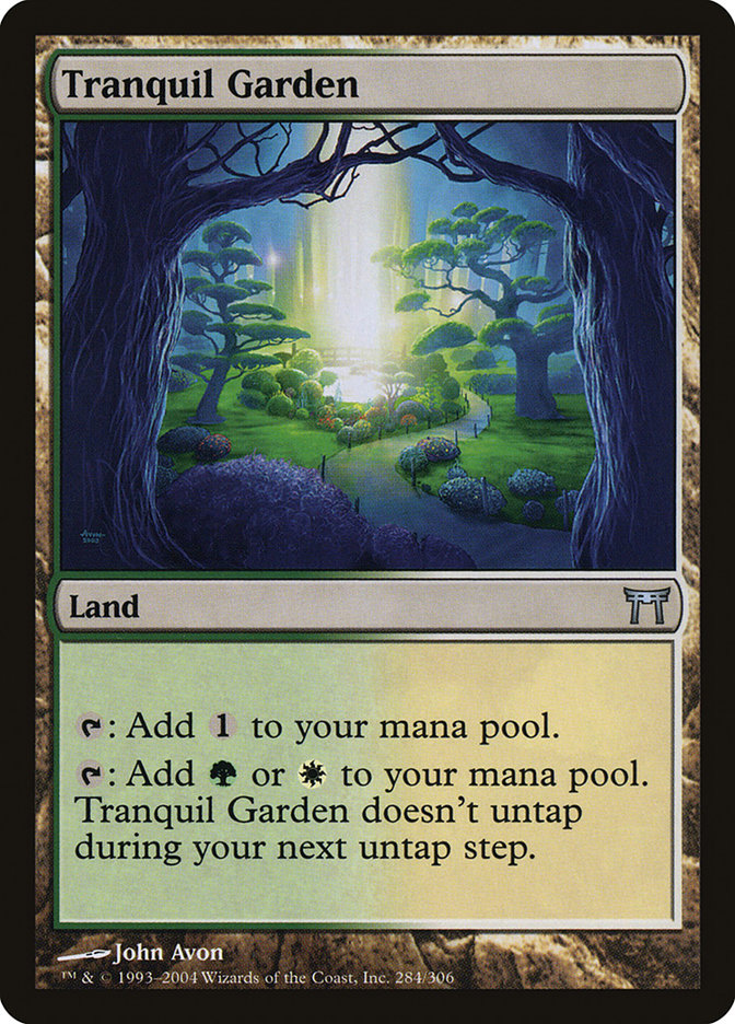 Tranquil Garden [Champions of Kamigawa] | Total Play