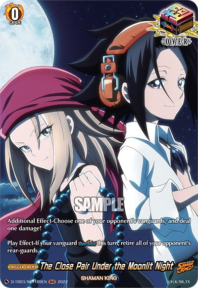 The Close Pair Under the Moonlit Night (D-TB03/SKR169EN) [Shaman King] | Total Play