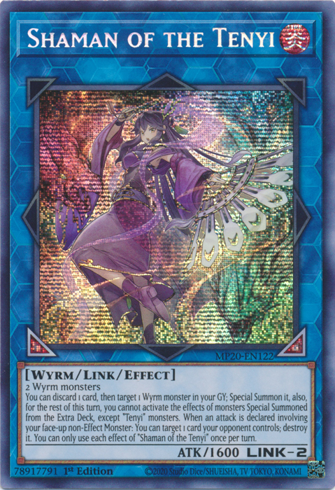 Shaman of the Tenyi [MP20-EN122] Prismatic Secret Rare | Total Play