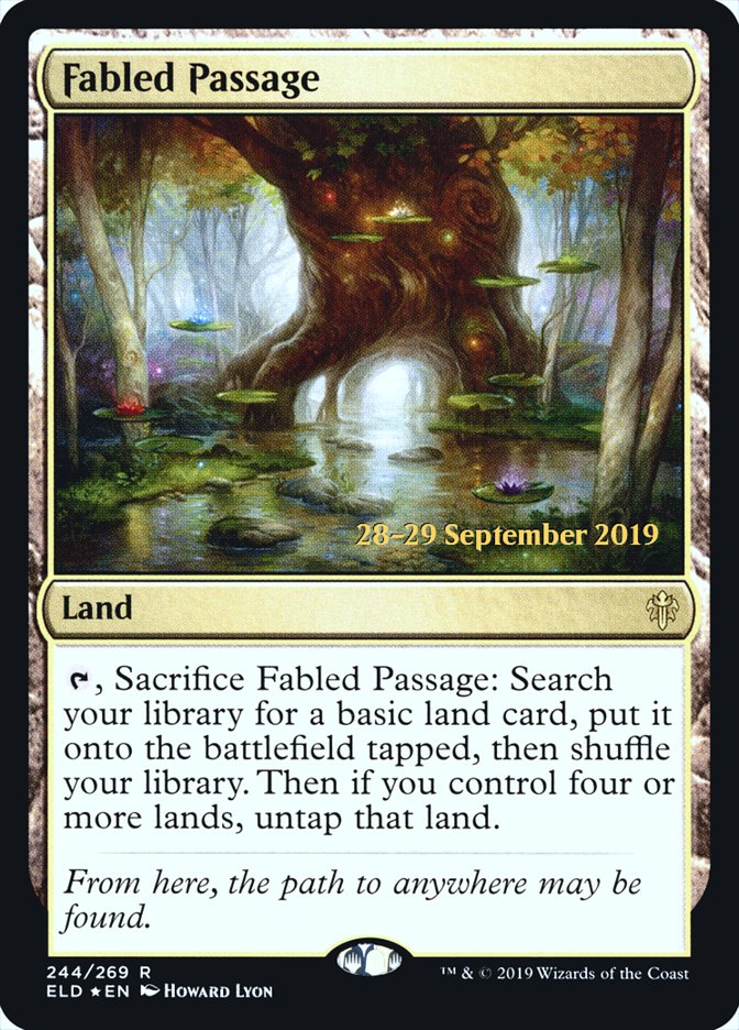 Fabled Passage [Throne of Eldraine Prerelease Promos] | Total Play