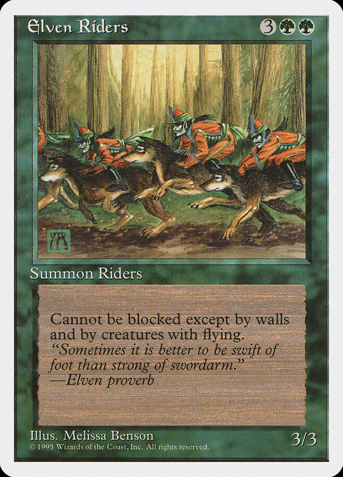 Elven Riders [Fourth Edition] | Total Play