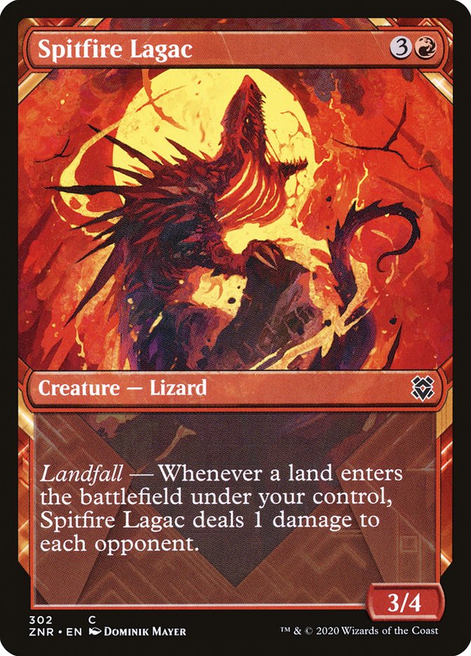 Spitfire Lagac (Showcase) [Zendikar Rising] | Total Play