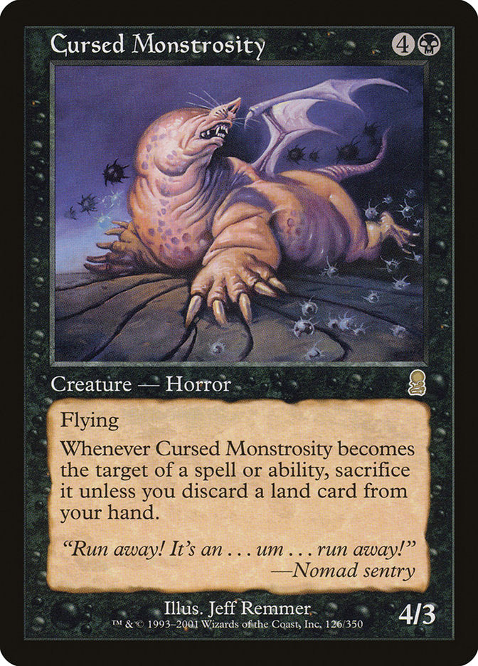 Cursed Monstrosity [Odyssey] | Total Play
