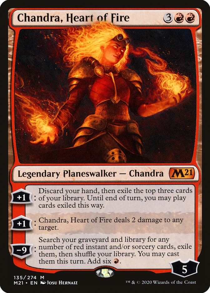 Chandra, Heart of Fire [Core Set 2021] | Total Play