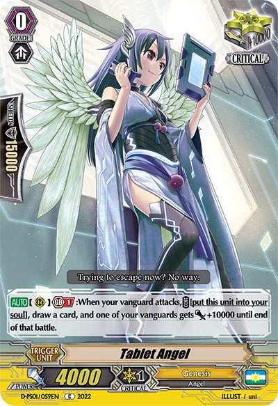 Tablet Angel (D-PS01/059EN) [P Clan Collection 2022] | Total Play