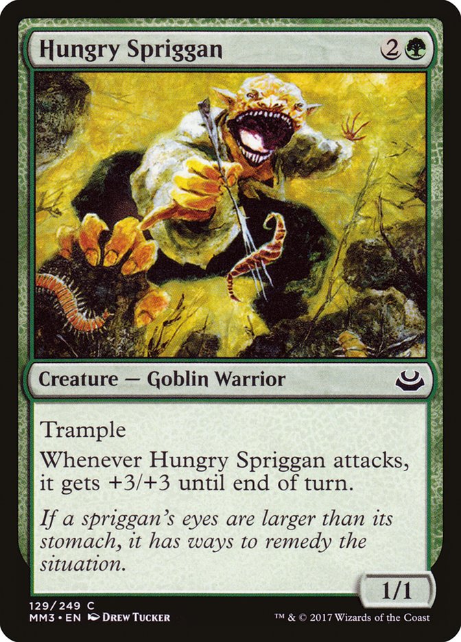 Hungry Spriggan [Modern Masters 2017] | Total Play