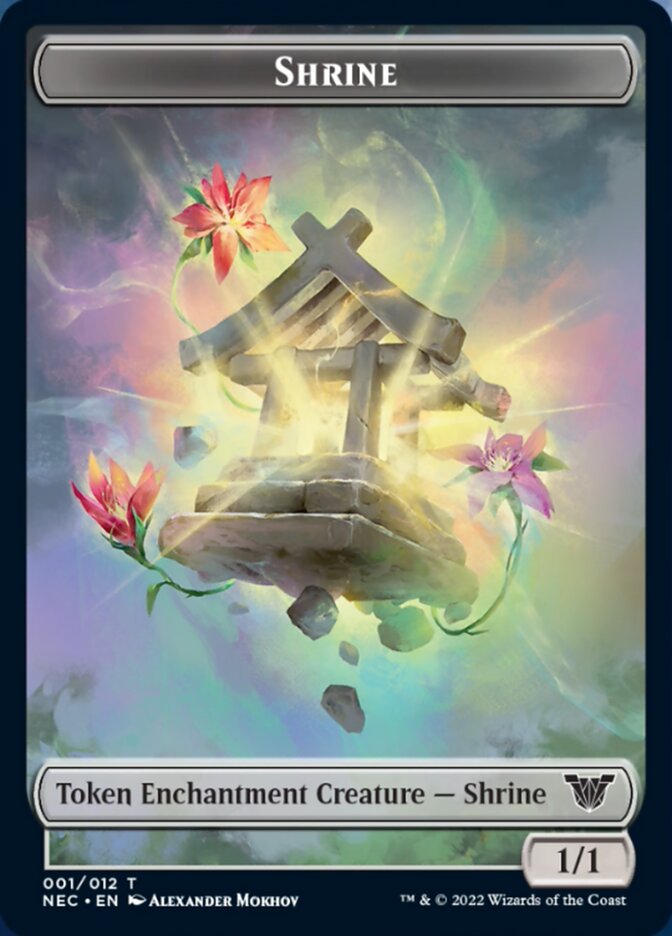 Shrine Token [Kamigawa: Neon Dynasty Commander Tokens] | Total Play