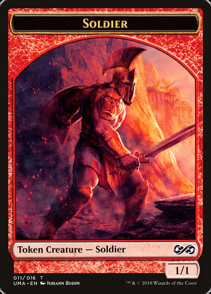 Soldier Token [Ultimate Masters Tokens] | Total Play