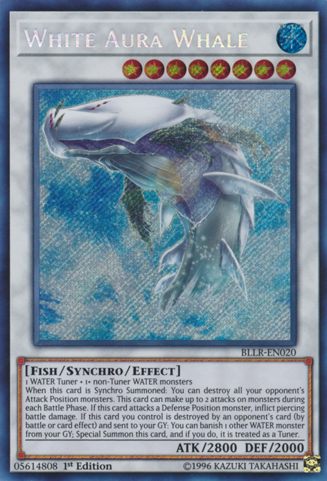 White Aura Whale [BLLR-EN020] Secret Rare | Total Play