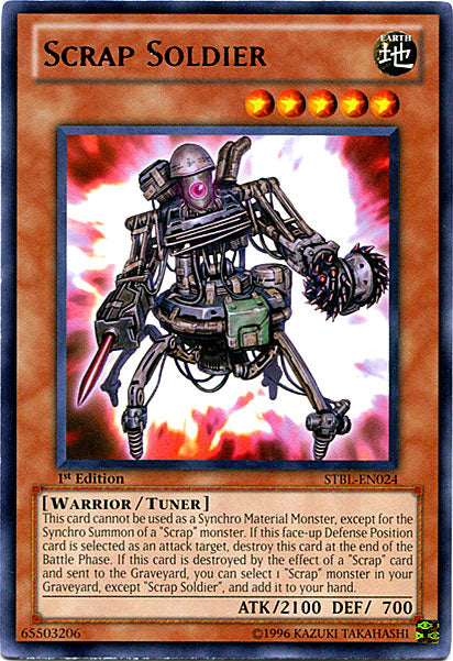 Scrap Soldier [STBL-EN024] Rare | Total Play