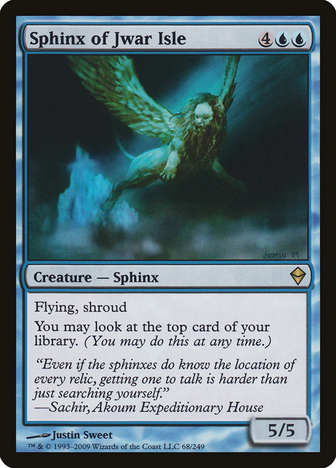 Sphinx of Jwar Isle [Zendikar] | Total Play