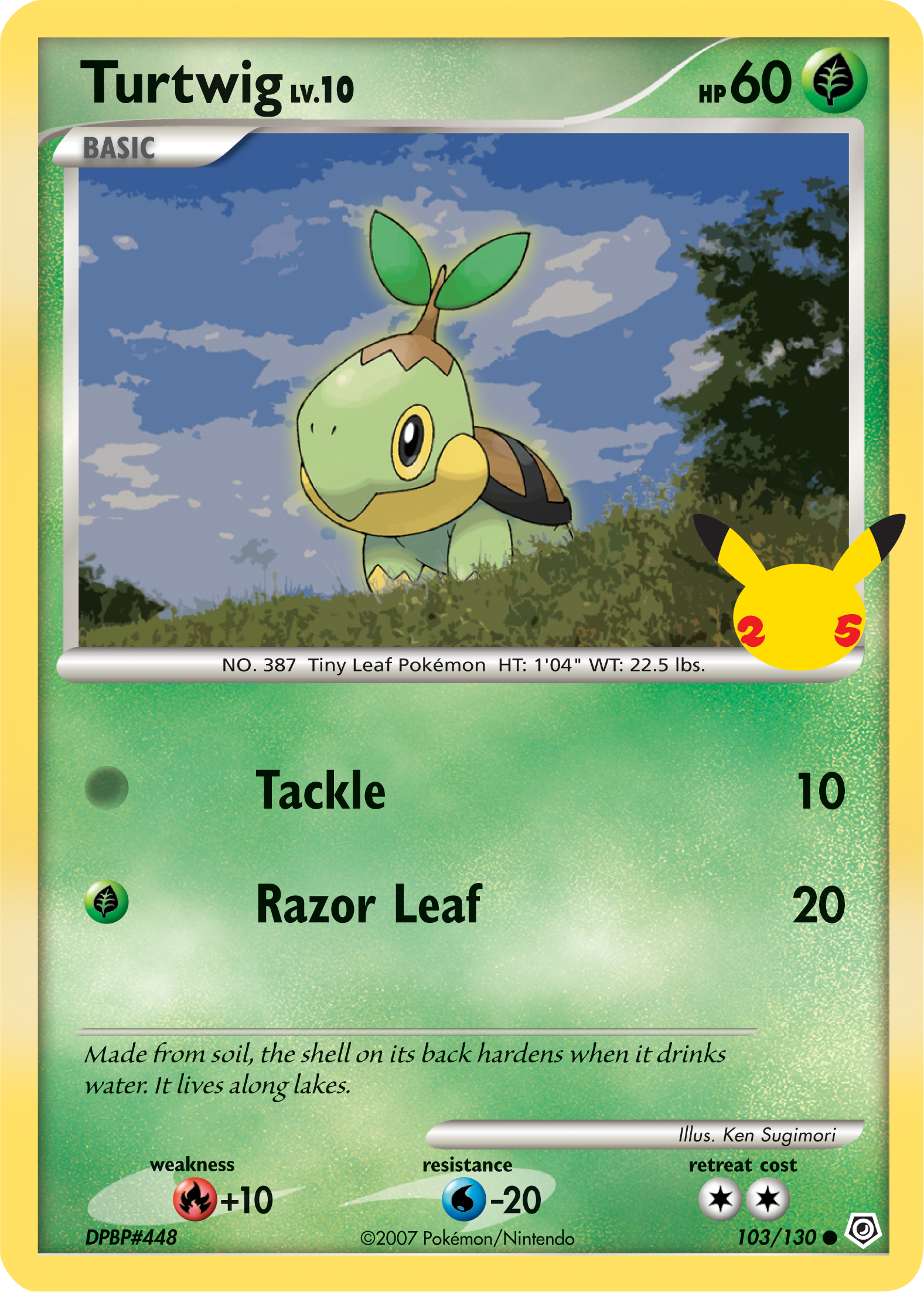 Turtwig (103/130) [First Partner Pack] | Total Play