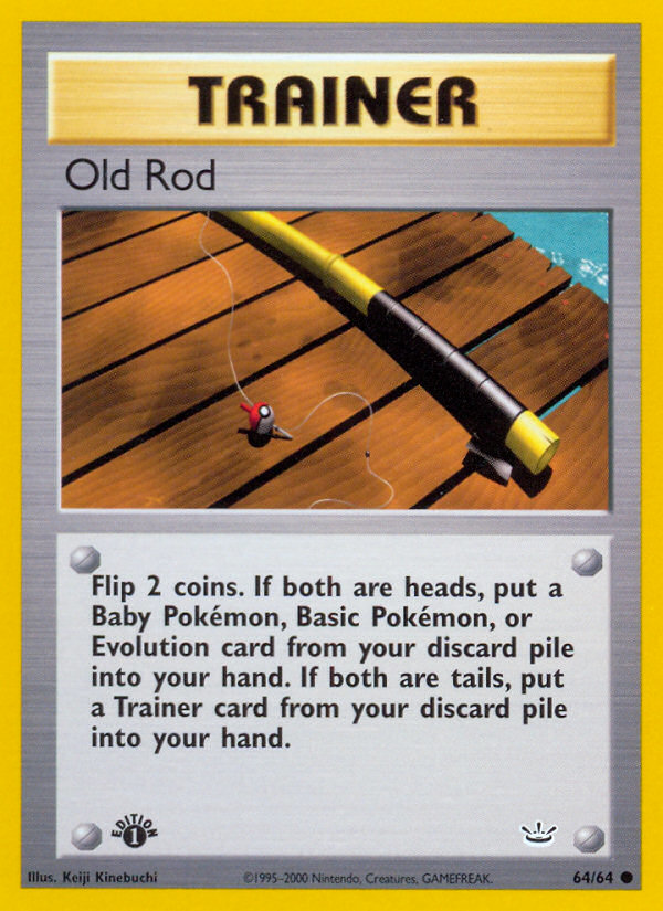 Old Rod (64/64) [Neo Revelation 1st Edition] | Total Play