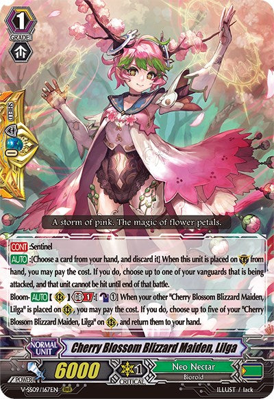 Cherry Blossom Blizzard Maiden, Lilga (V-SS09/167EN) [Revival Selection] | Total Play