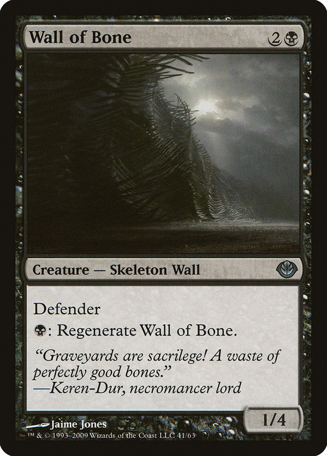 Wall of Bone [Duel Decks: Garruk vs. Liliana] | Total Play