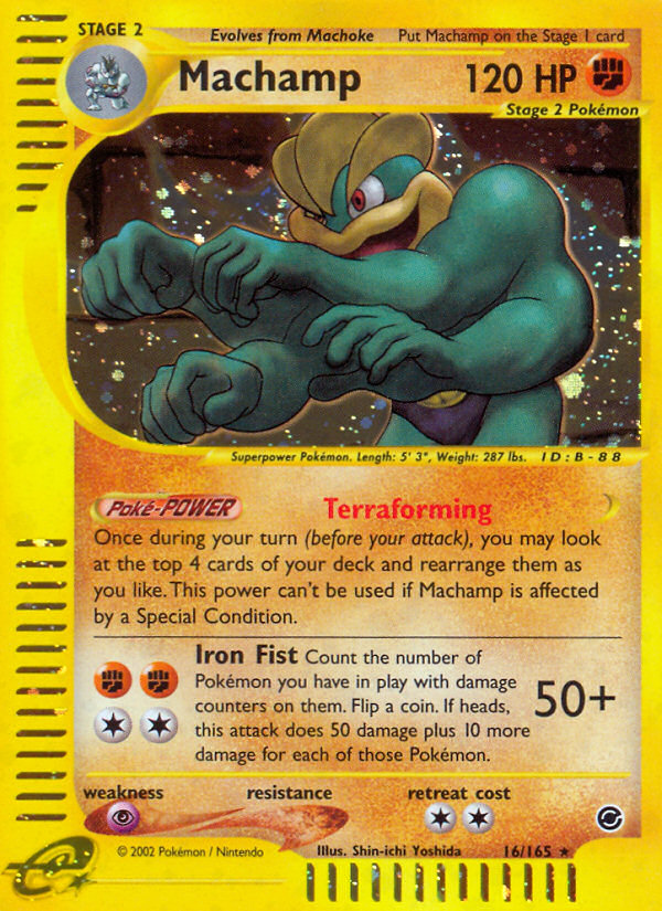 Machamp (16/165) [Expedition: Base Set] | Total Play