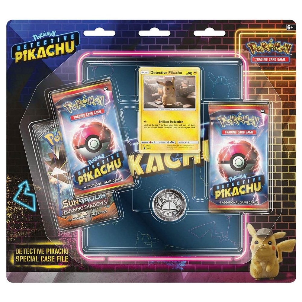 Detective Pikachu - 3-Pack Blister (Special Case File) | Total Play