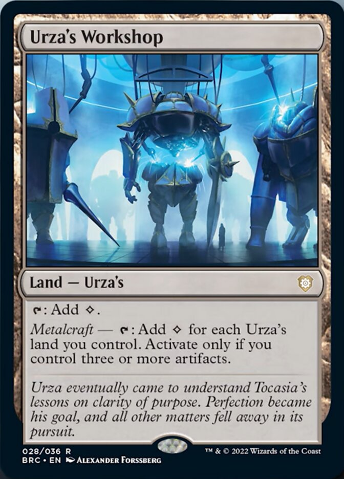 Urza's Workshop [The Brothers' War Commander] | Total Play