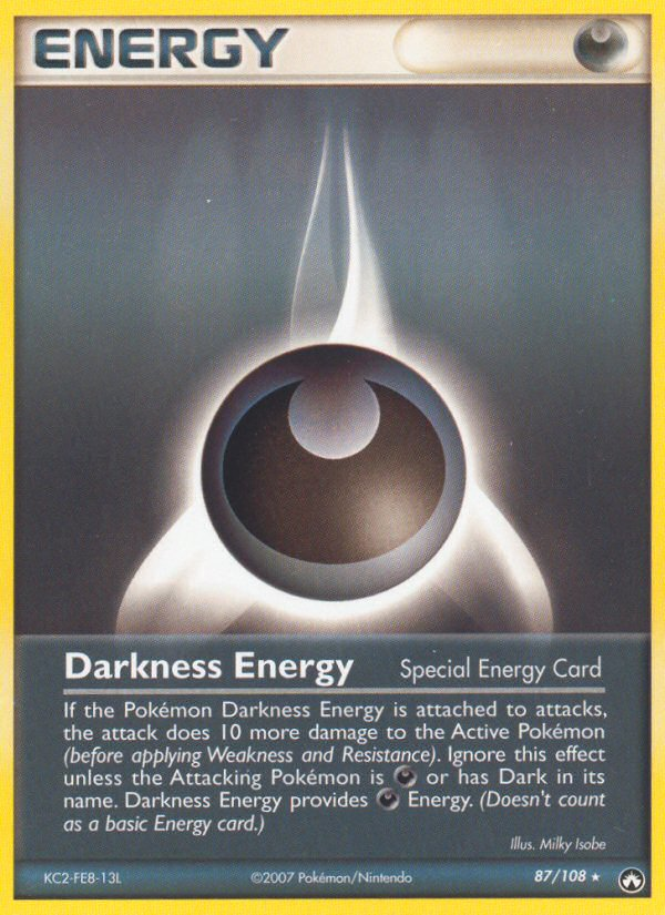 Darkness Energy (87/108) [EX: Power Keepers] | Total Play