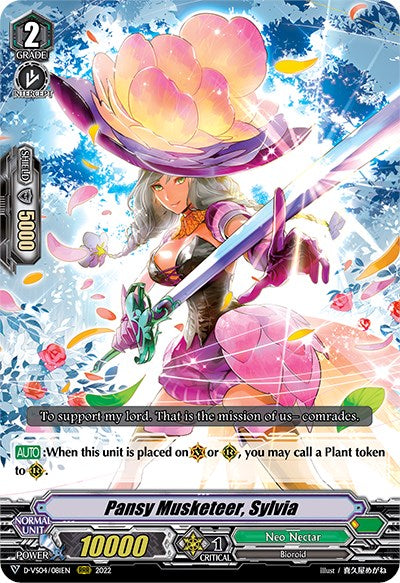 Pansy Musketeer, Sylvia (D-VS04/081EN) [V Clan Collection Vol.4] | Total Play