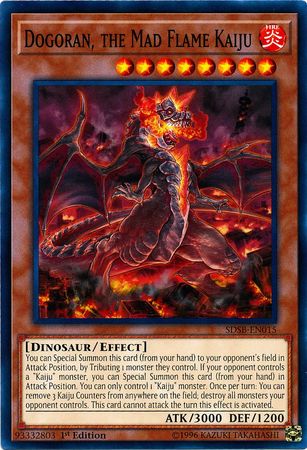 Dogoran, the Mad Flame Kaiju [SDSB-EN015] Common | Total Play