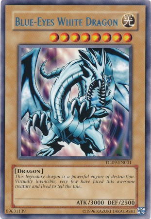 Blue-Eyes White Dragon (Silver) [DL09-EN001] Rare | Total Play