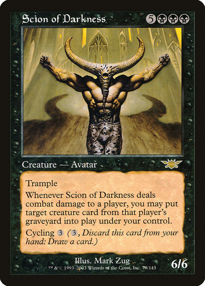 Scion of Darkness [Legions] | Total Play