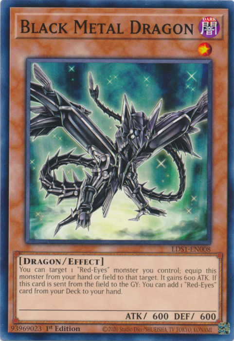Black Metal Dragon [LDS1-EN008] Common | Total Play