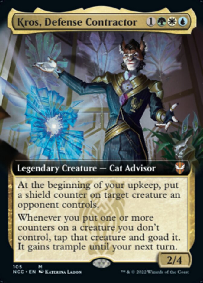 Kros, Defense Contractor (Extended Art) [Streets of New Capenna Commander] | Total Play