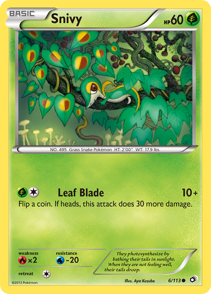 Snivy (6/113) [Black & White: Legendary Treasures] | Total Play