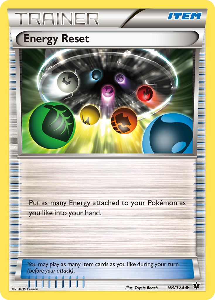 Energy Reset (98/124) [XY: Fates Collide] | Total Play