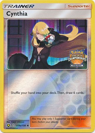 Cynthia (119a/156) (Regional Championship Promo) [Sun & Moon: Ultra Prism] | Total Play