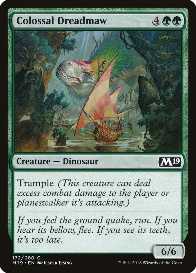 Colossal Dreadmaw [Core Set 2019] | Total Play