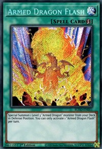 Armed Dragon Flash [BLVO-EN051] Secret Rare | Total Play