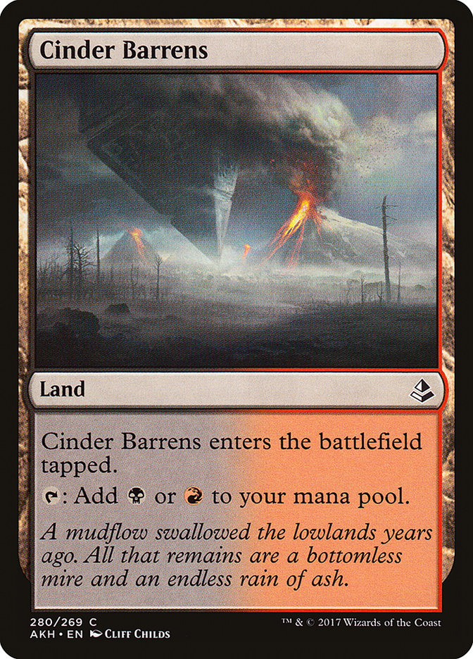 Cinder Barrens [Amonkhet] | Total Play