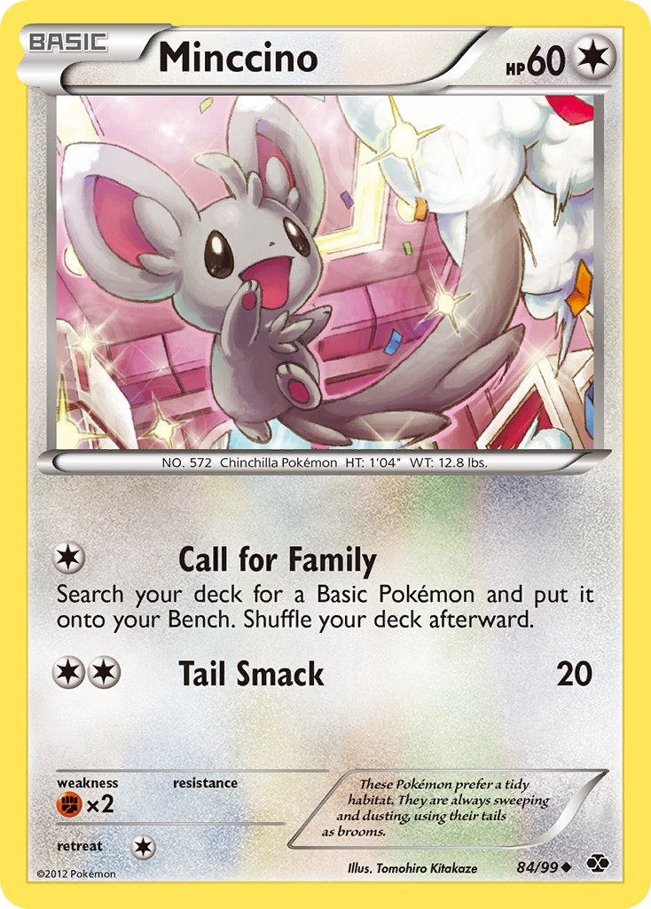 Minccino (84/99) [Black & White: Next Destinies] | Total Play