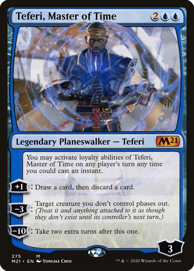 Teferi, Master of Time (Promo Pack) (275) [Core Set 2021 Promos] | Total Play